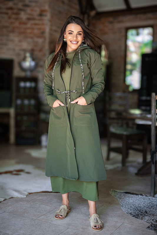 Amira Hoodie Soft Shell Bush