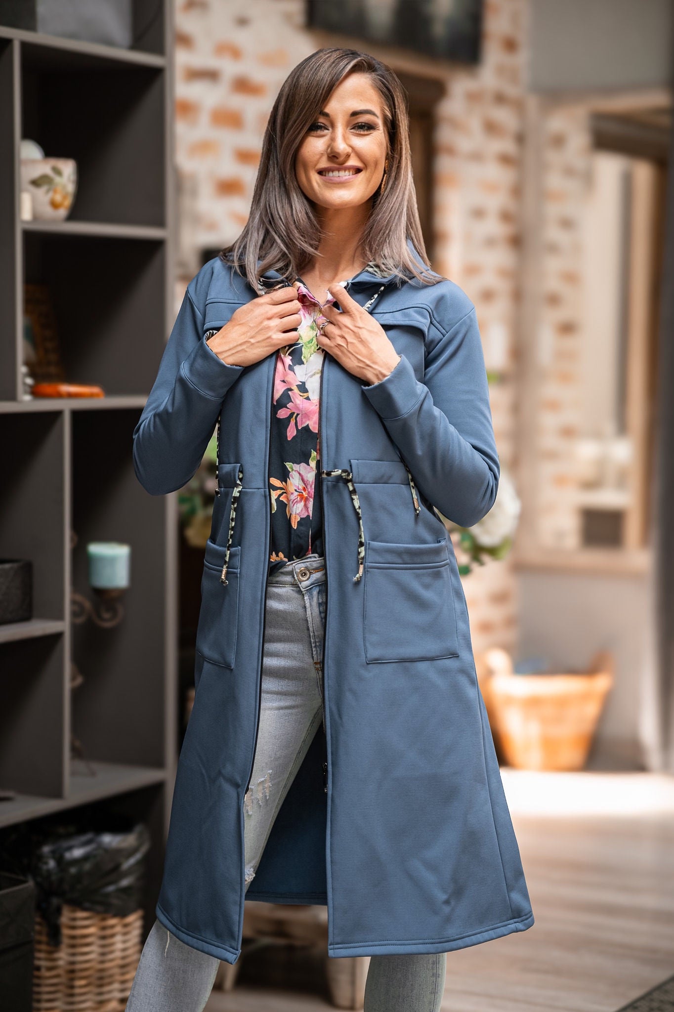 Amira Hoodie Soft Shell Storm