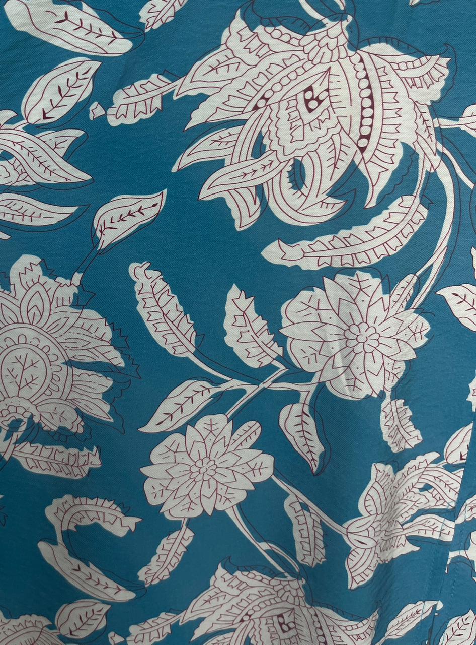 Florance Maxi Azure Saffron