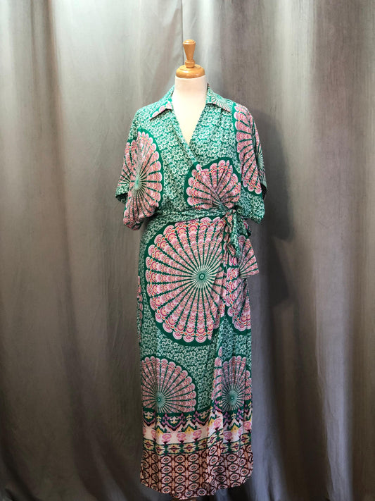 Sample Aldi Wrap Green Mandala (Size S/M)