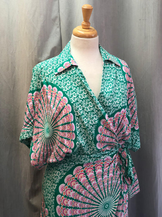 Sample Aldi Wrap Green Mandala (Size S/M)