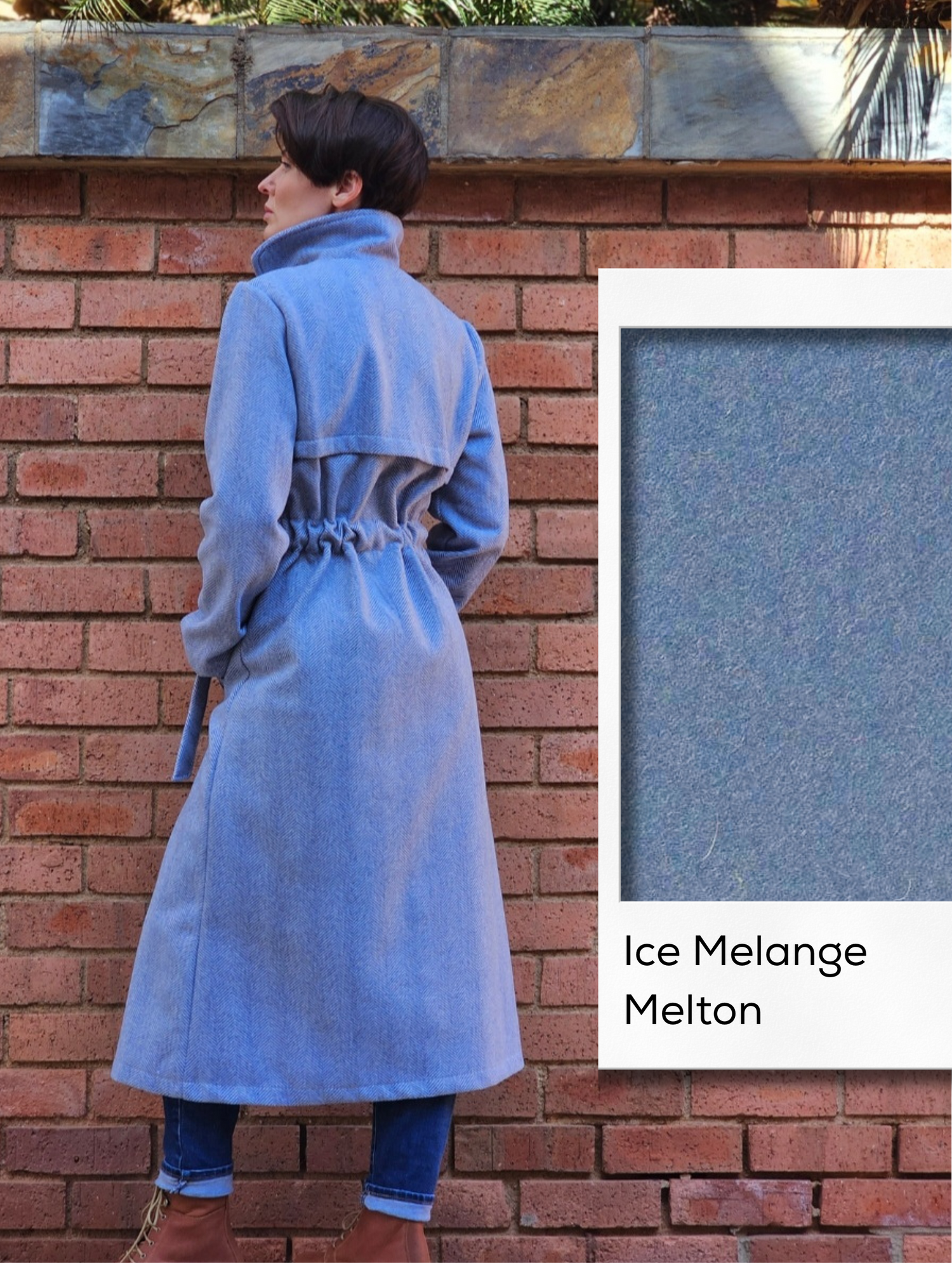 Maddison Coat Ice Melange