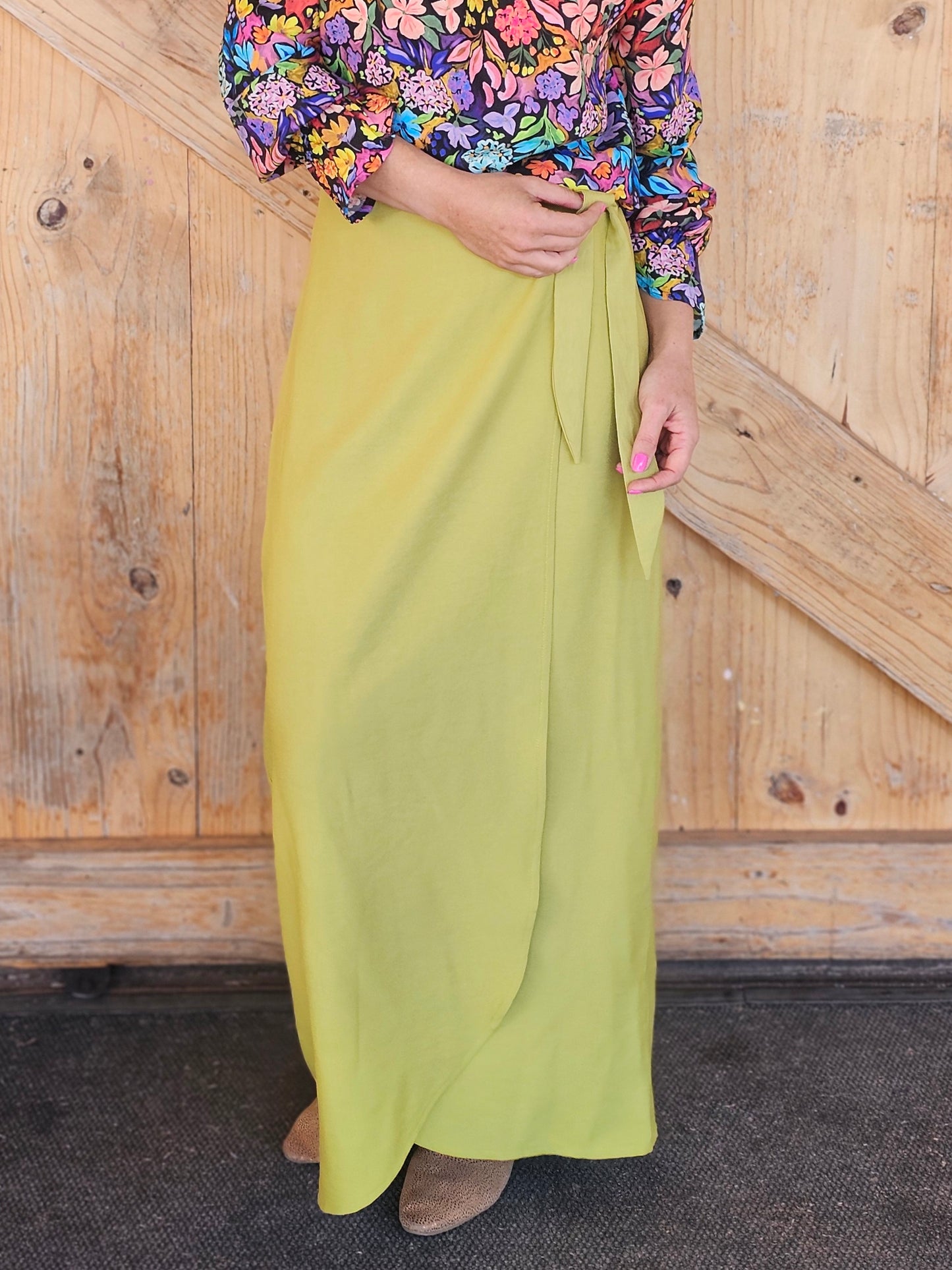 Belize Skirt Chartreuse