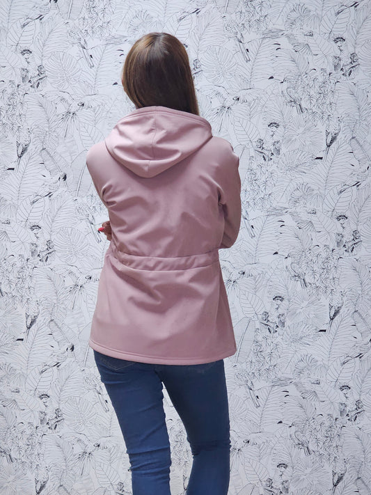 Anika Mini Hoodie Soft Shell Rose Dust