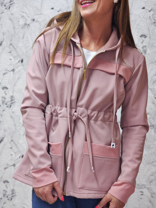 Anika Mini Hoodie Soft Shell Rose Dust