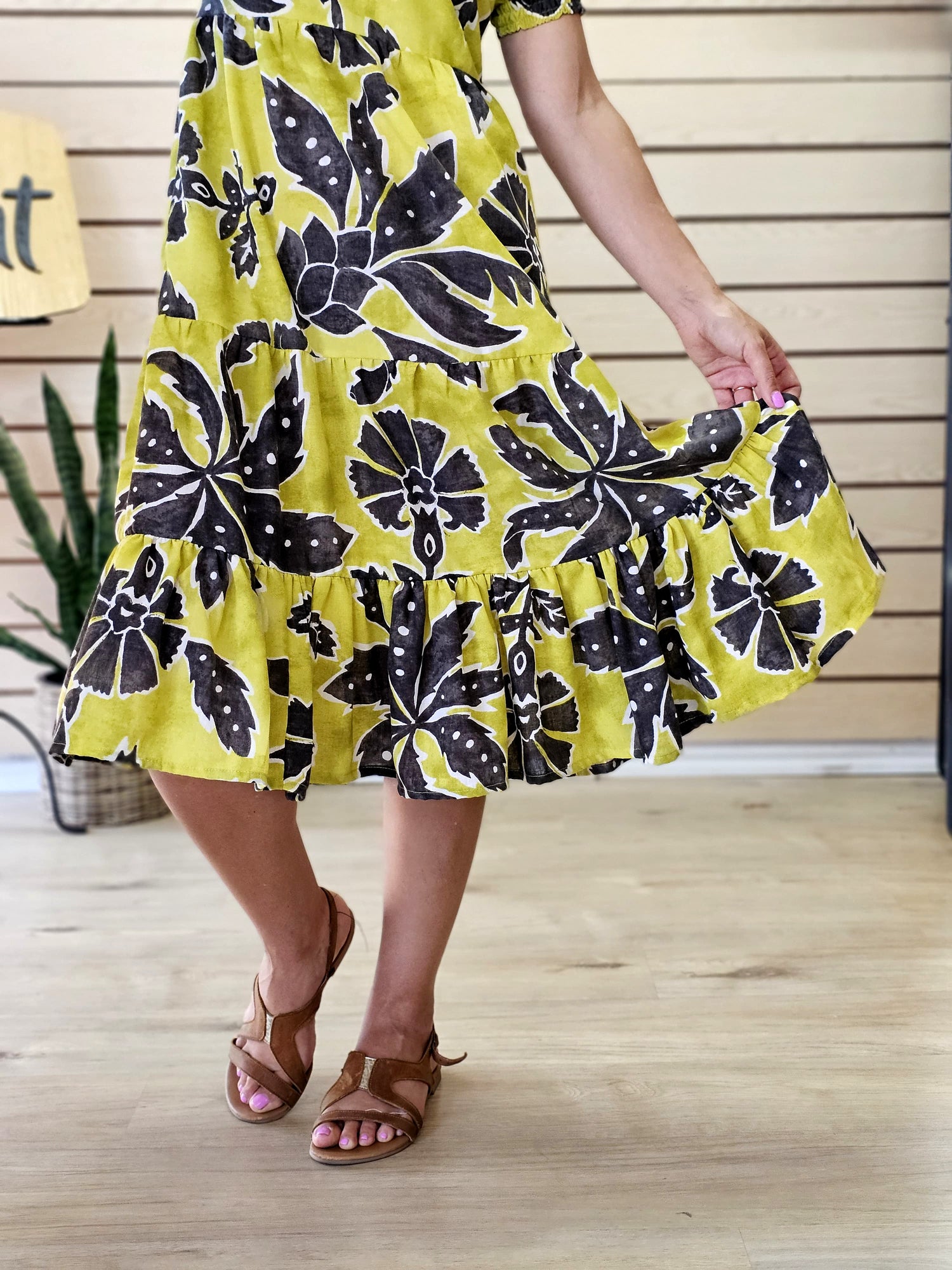 Sample Abbey Midi Tribal Dress (Size L)