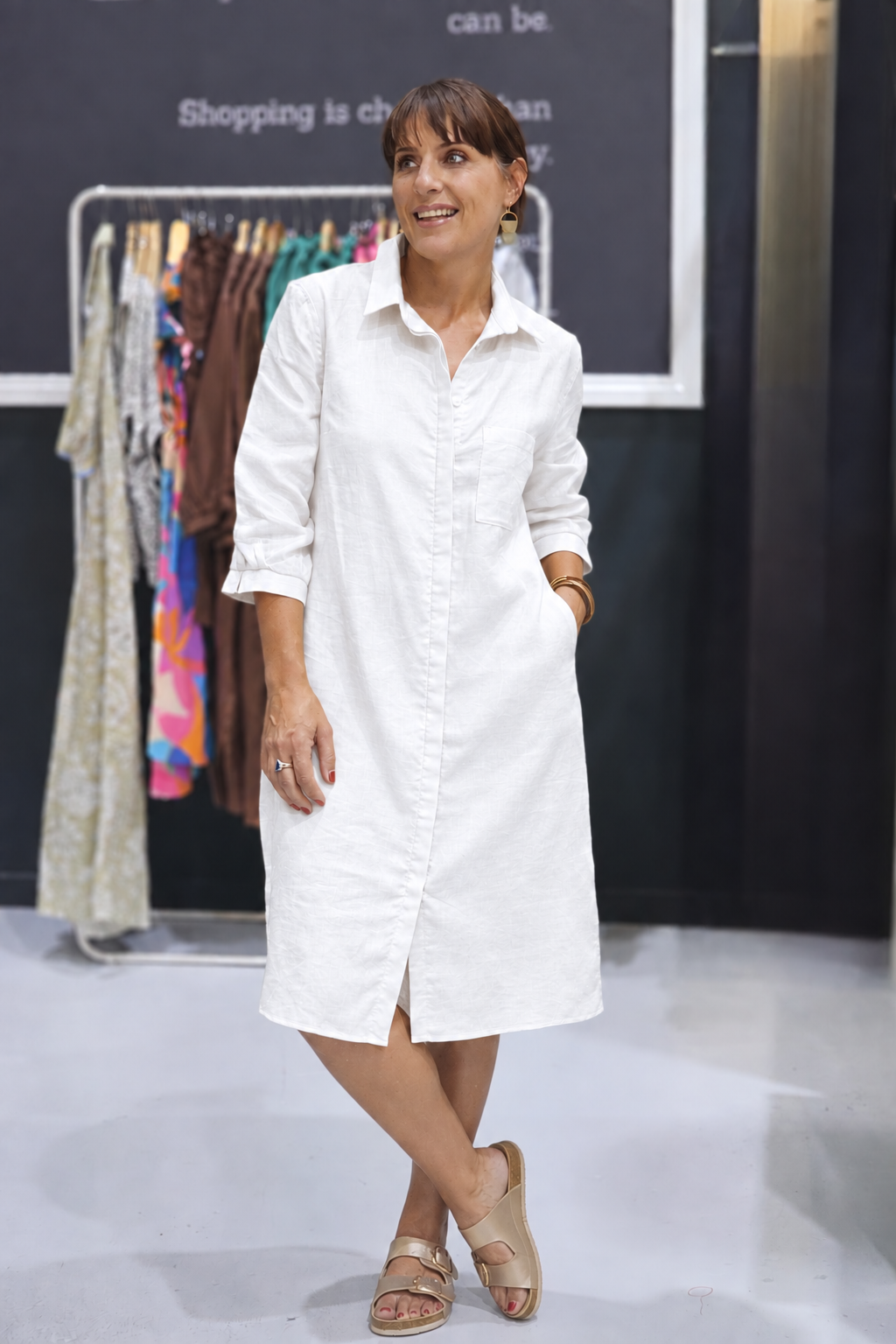 Drift Dress White Pre-Order