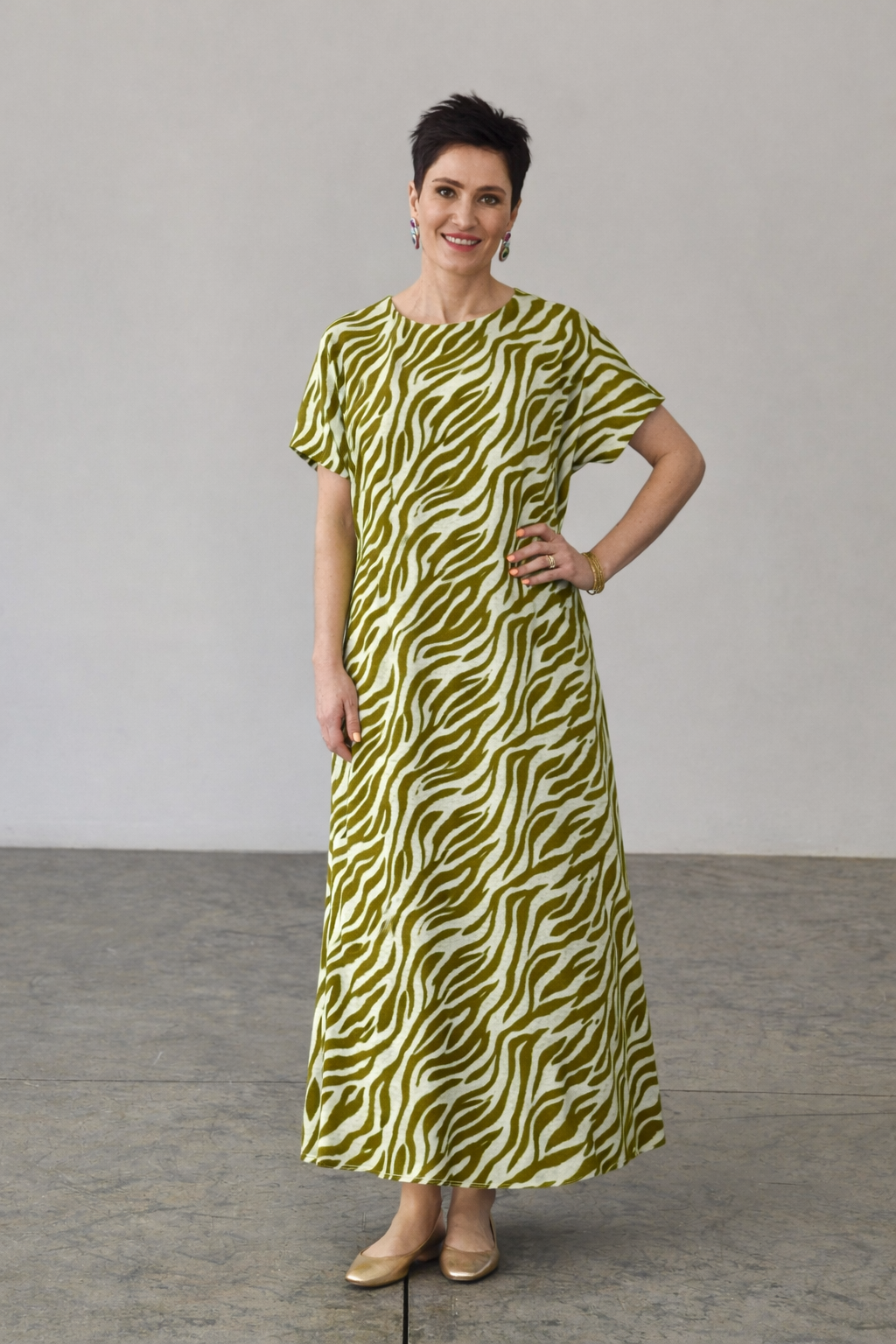 Aura Dress Sienna Print