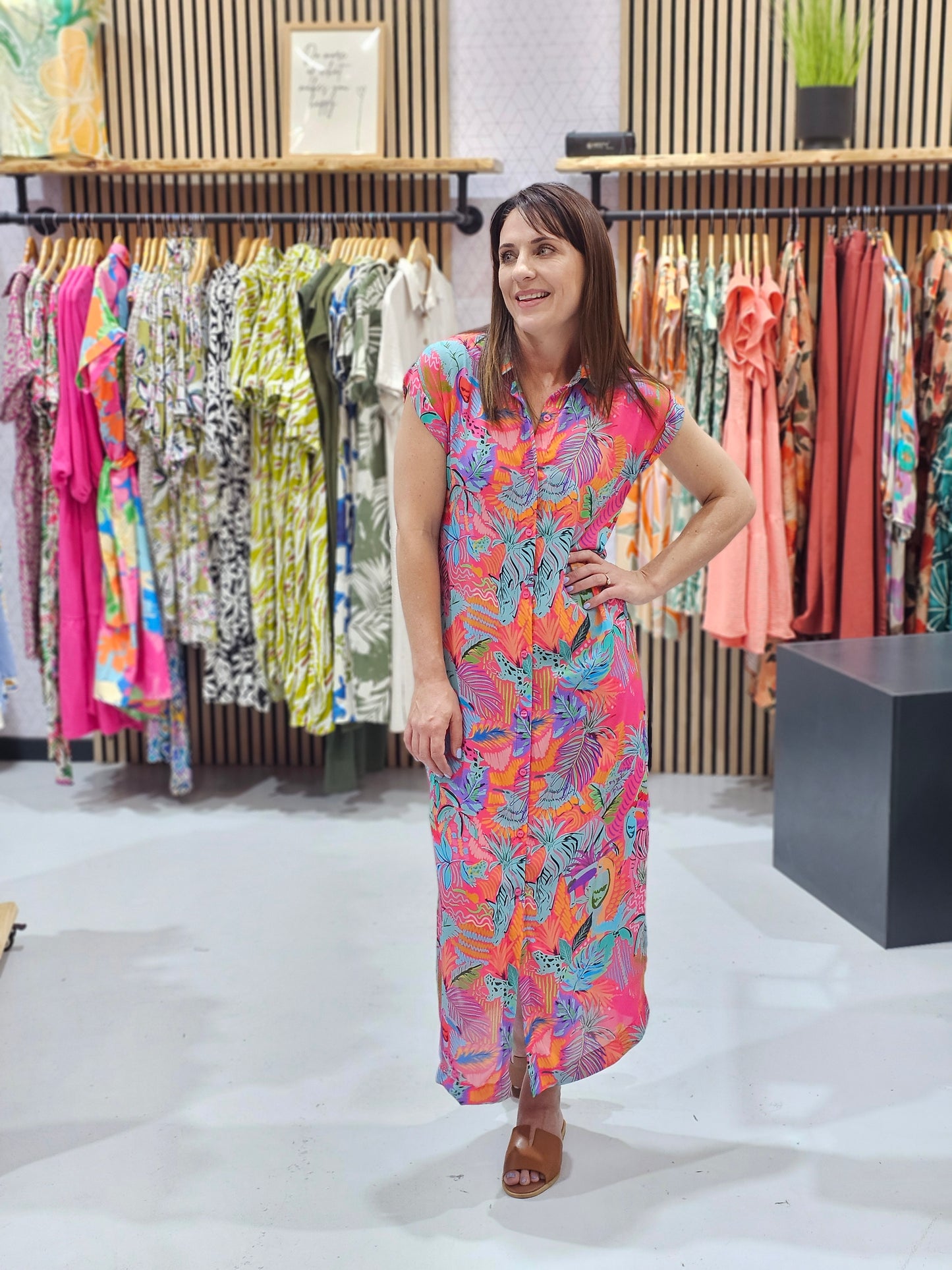 Charlotte Dress Jungle Joy