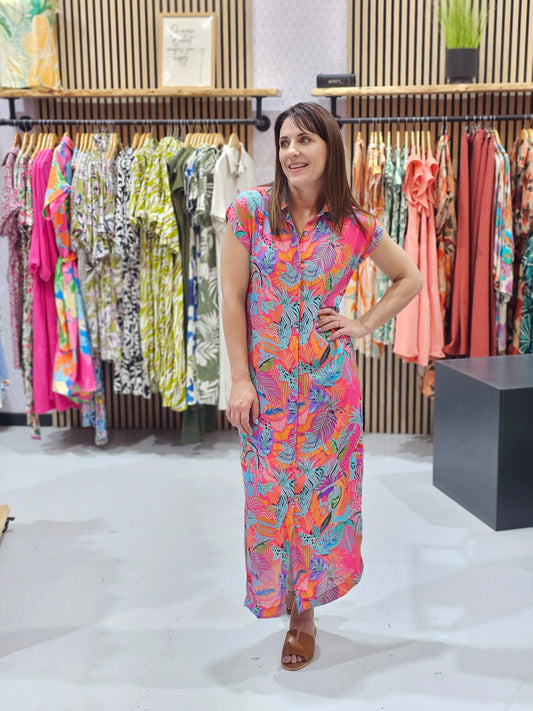 Charlotte Dress Jungle Joy