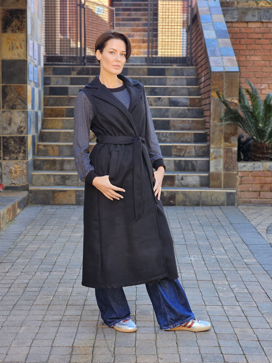 Pam Sleeveless Coat