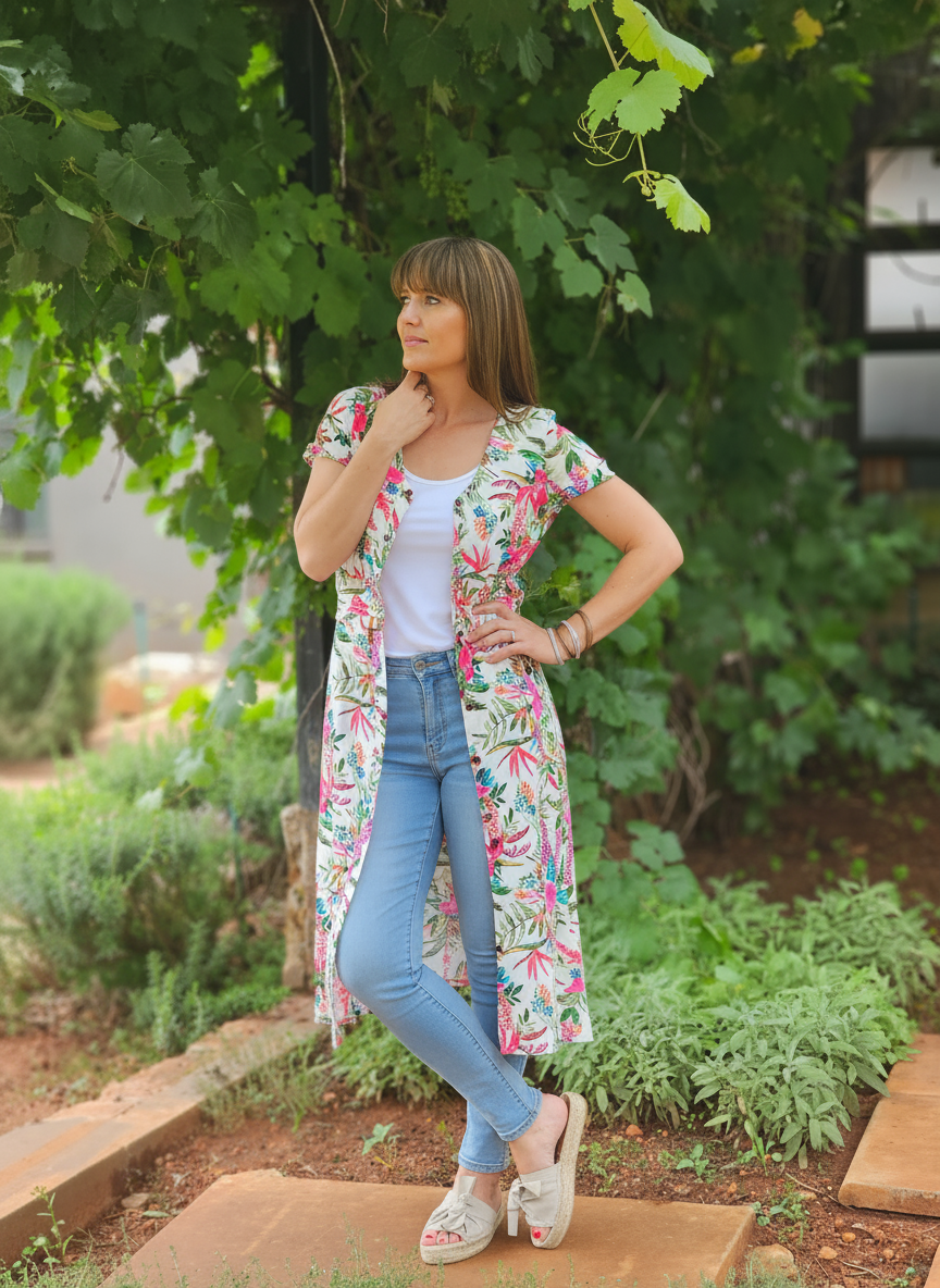 Kiara Dress Garden Floral