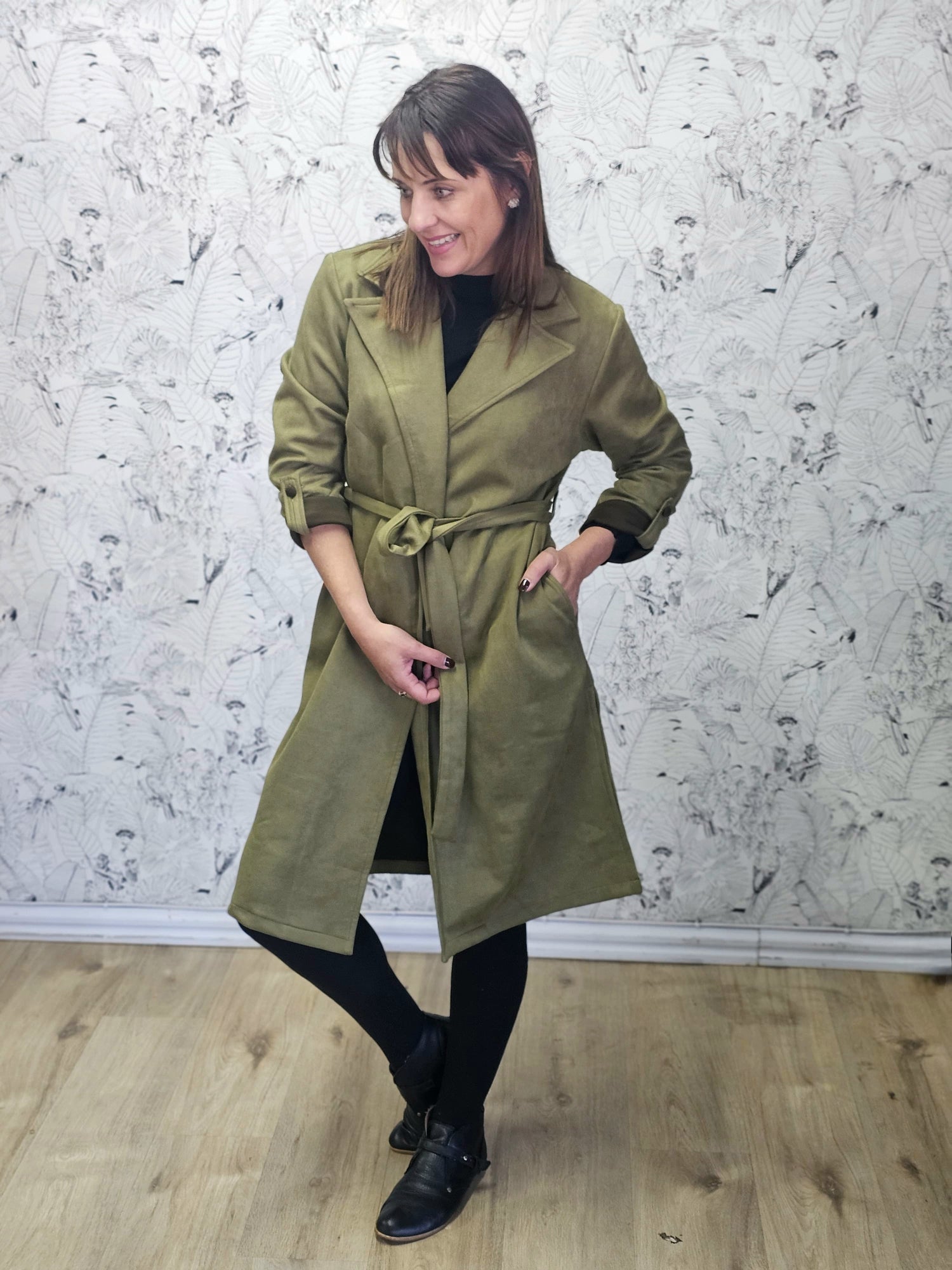 Jemma Coat Olive
