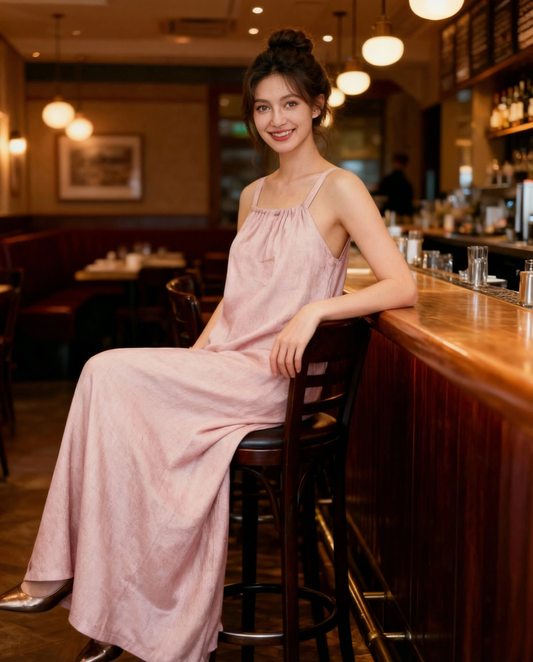 Lelane Dress Champagne