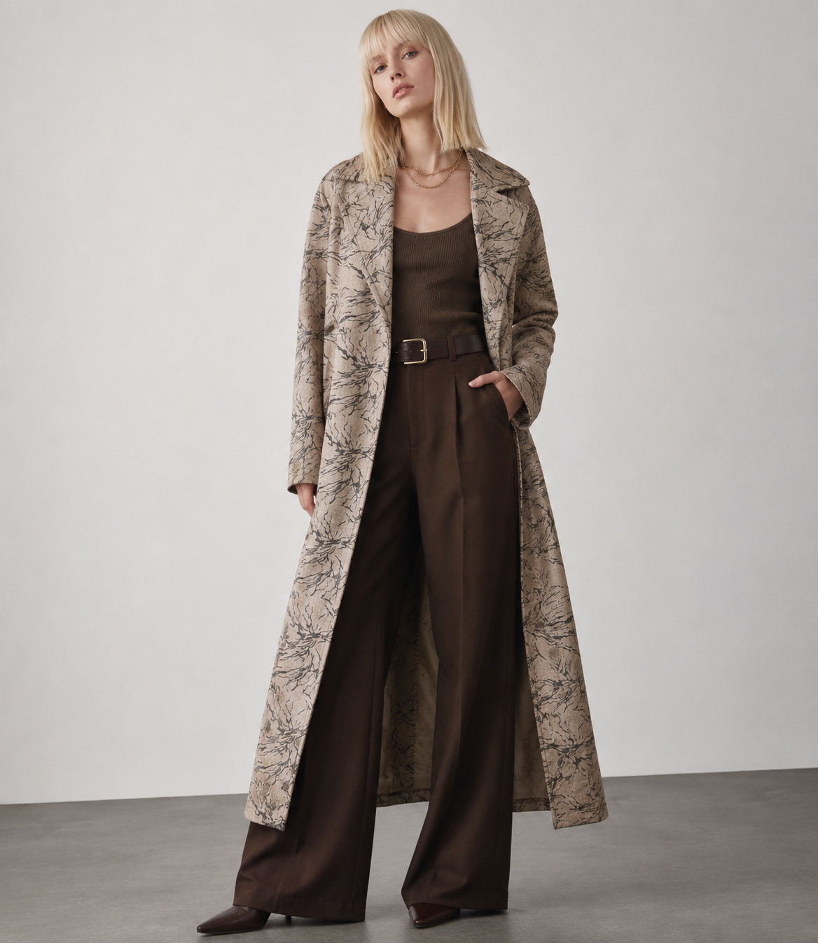 Jane Coat Maxi Latte