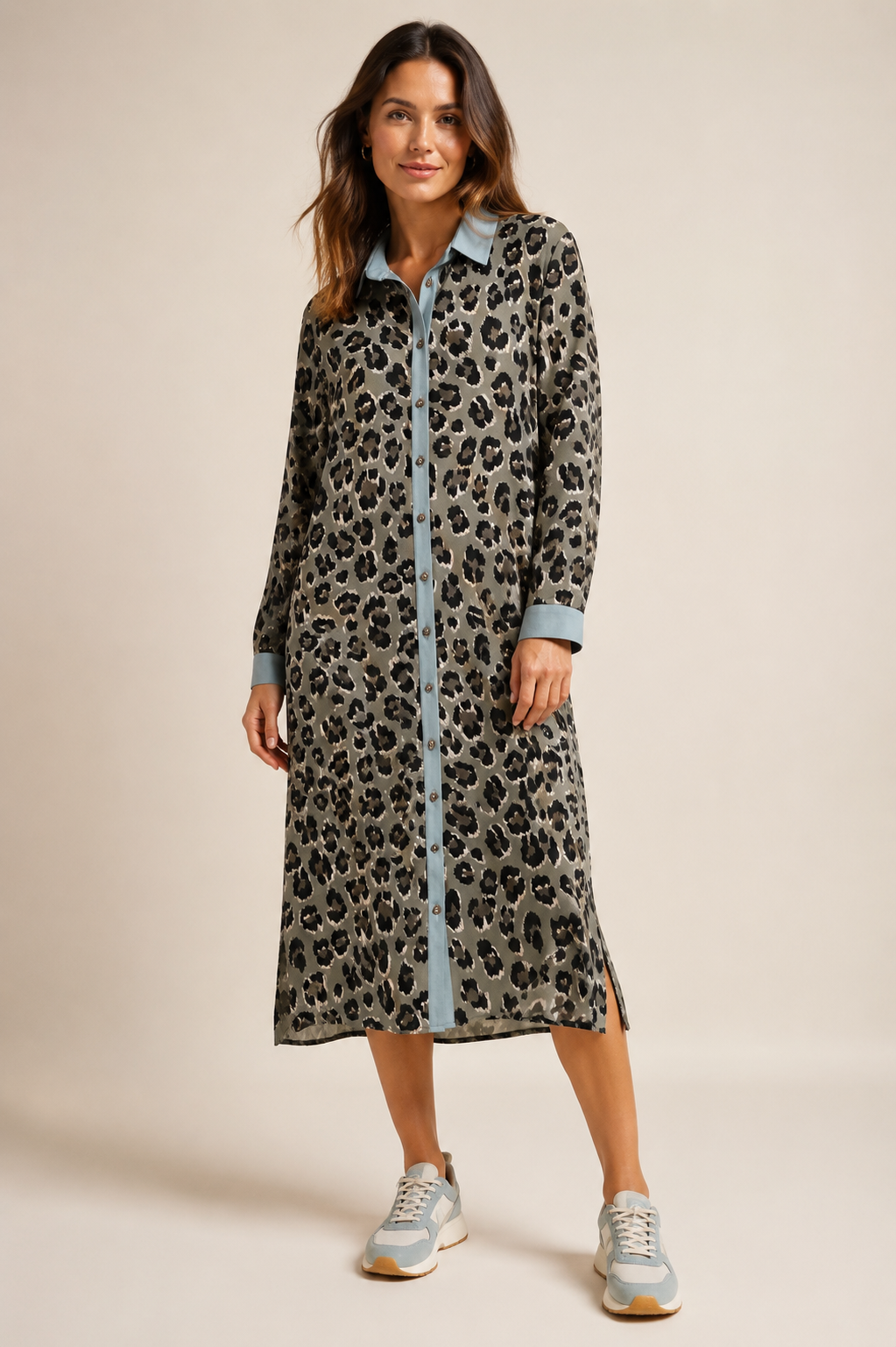 Scarlet Dress Midi Pebble Panther