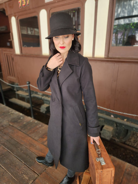 Jane Coat Tailored Black
