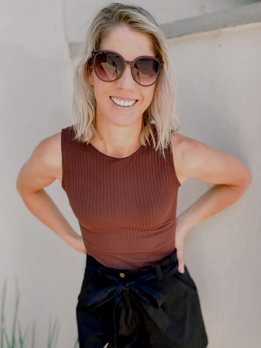 Corne bodysuit Ribbed SL